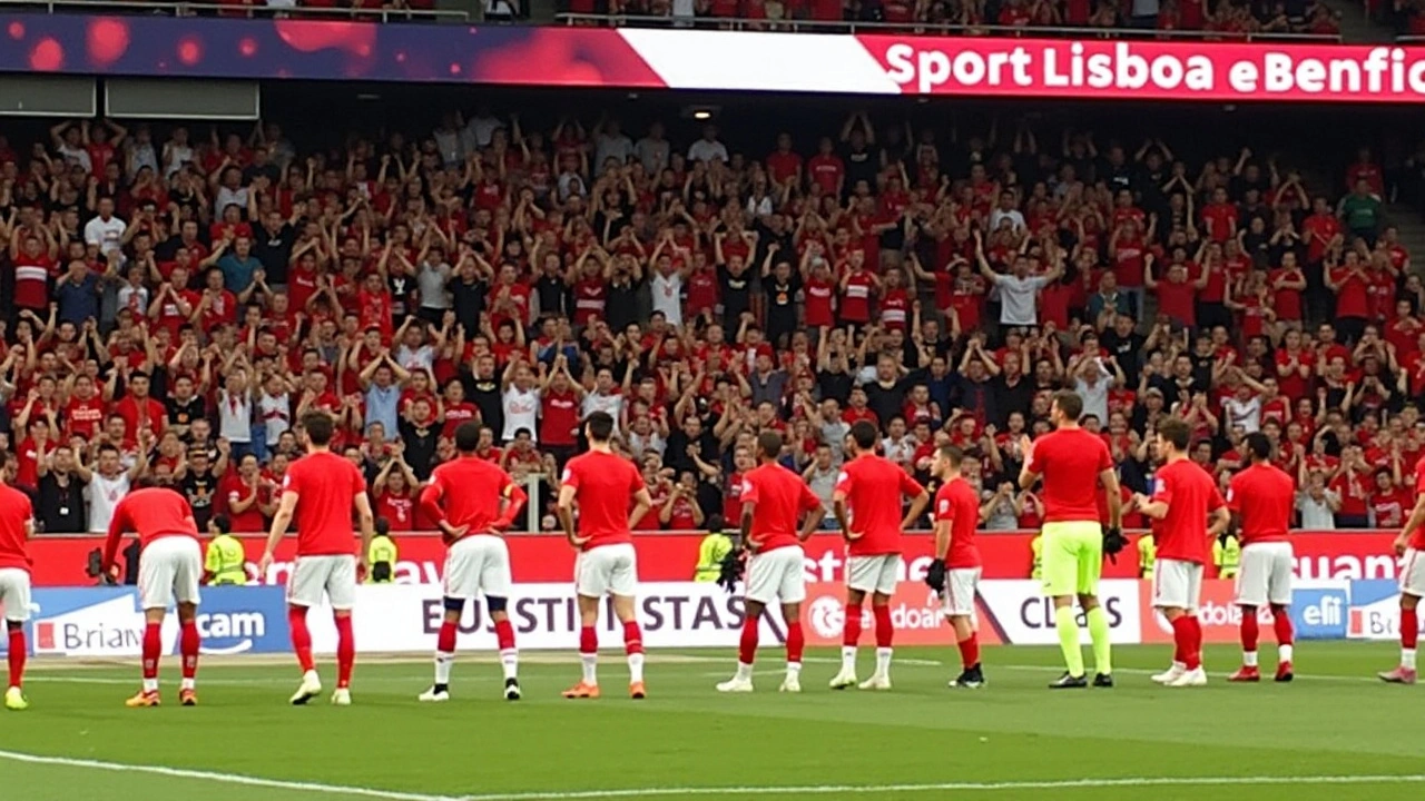 Empate Entre Benfica e Moreirense em Primeiro Tempo de Jogo Interrompido